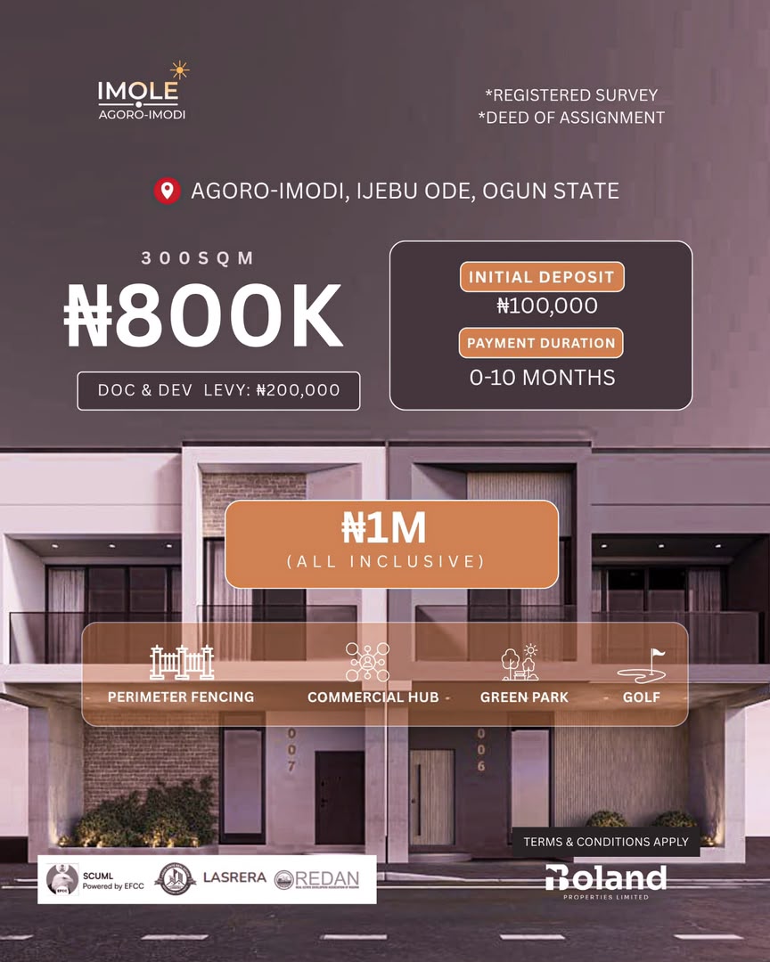 IMOLE ESTATE - Agoro Imodi — photo 6